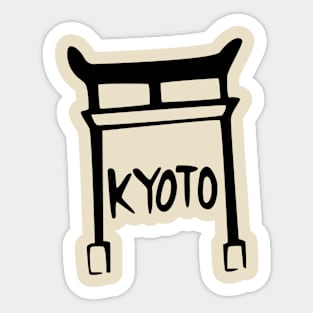 KYOTO Sticker